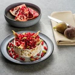 Online Cosy & Trendy 6 Assiettes à dessert en Grès Provence gris/bleu - D.21 cm