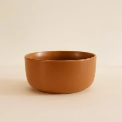 Clearance Novastyl 6 Assiettes CoupesArita 15Cm En GrèsMarron