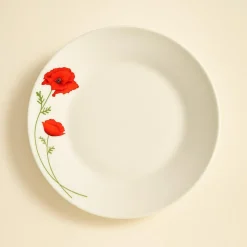 Discount Novastyl 6 Assiettes Creuses20.5Cm Coquelicot EnPorcelaine