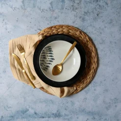 Best Novastyl 6 Assiettes CreusesPescare 20Cm EnPorcelaine Blanche