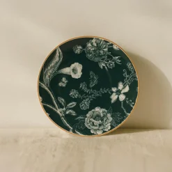 Novastyl 6 Assiettes DessertBotanic 20Cm EnPorcelaine