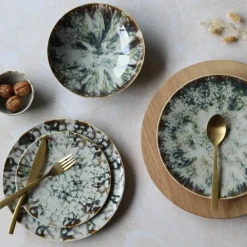 Novastyl 6 Assiettes DessertsMaka 20Cm En Porcelaine