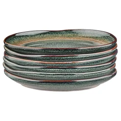 New Bjorn 6 Assiettes Genesis bleu/gris/kaki - D.10 cm