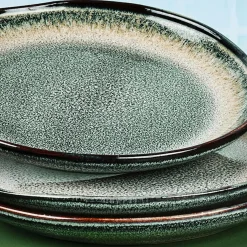 New Bjorn 6 Assiettes Genesis bleu/gris/kaki - D.10 cm