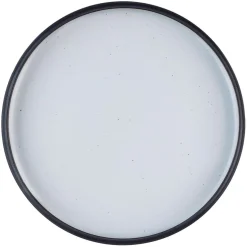 New Bjorn 4 Assiettes Gourmet granité/noir onyx - D.21,5 cm