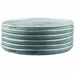 Bjorn 6 Assiettes Magma bleues - D.20 cm