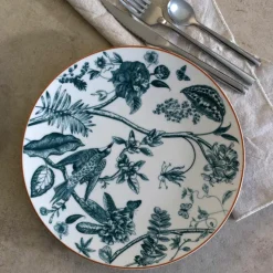 Novastyl 6 Assiettes PlatesBotanic 27Cm EnPorcelaine