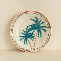 Novastyl 6 Assiettes PlatesTropique 26Cm En Grès