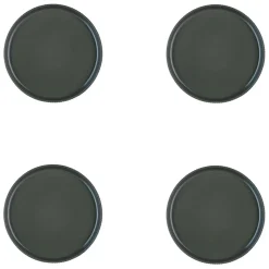 Hot Bjorn 4 Assiettes Scandi vert olive - D.16 cm
