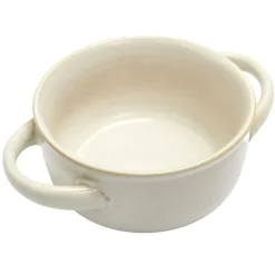 Home Deco Factory 6 Bols à soupe au grès du temps beige - 13.7x7x13.7 cm