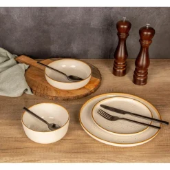 Sale Cosy Trendy 6 Bols en Grès Baltic Vanilla blanc - D.14.5 cm