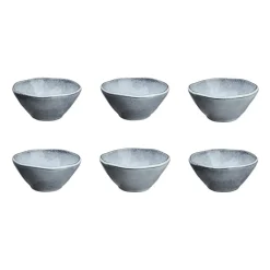 Bjorn 6 Bols en Grès Cloud gris clair - 50 cl