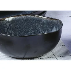 Bjorn 6 Bols en Grès Iris bleu foncé - 80 cl