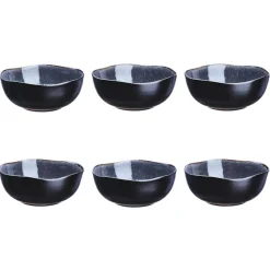 Bjorn 6 Bols en Grès Iris bleu foncé - 80 cl