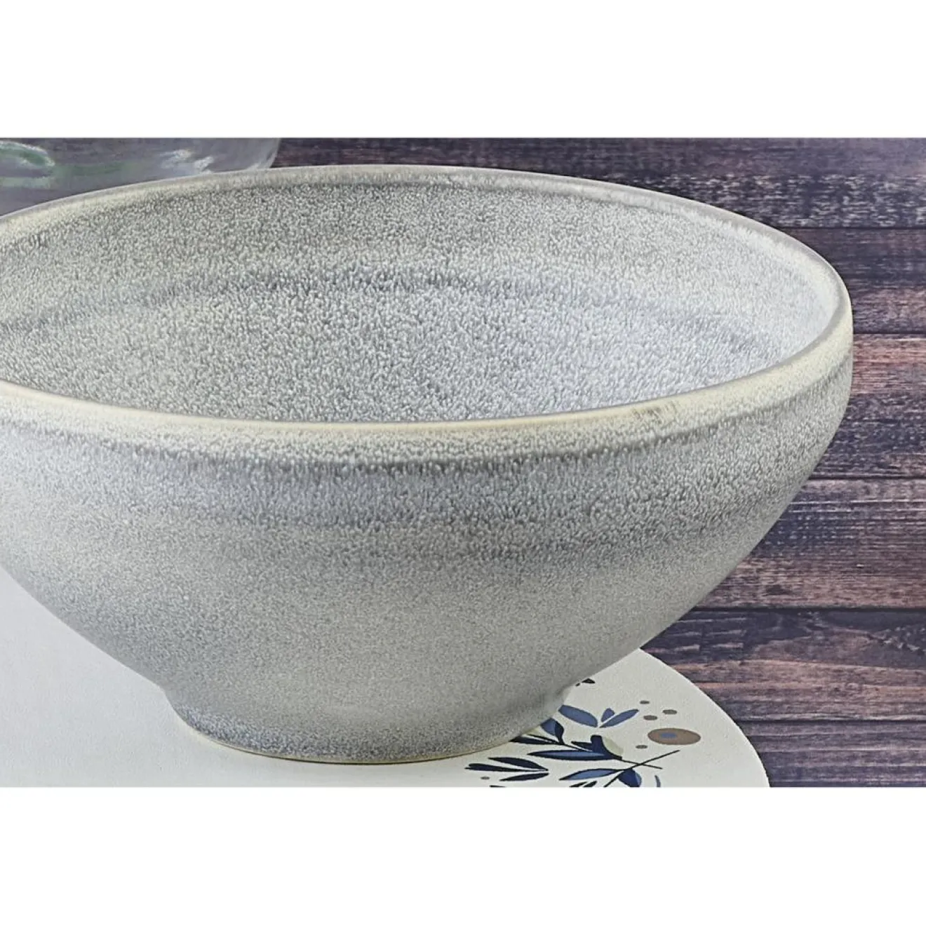 Bjorn 6 Bols en Grès Stone gris clair - 60 cl