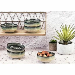 New Bjorn 6 Bols Genesis bleu/gris kaki - D.11 cm