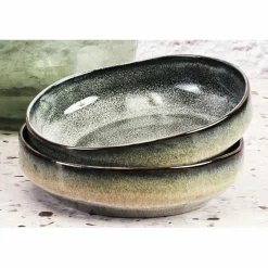 Sale Bjorn 6 Bols Genesis bleu/gris kaki - D.17 cm