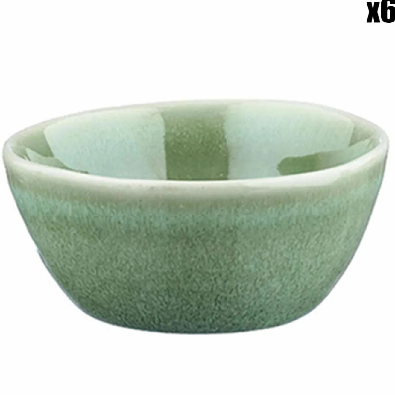 New Bjorn 6 Bols Magma verts - D.9 cm