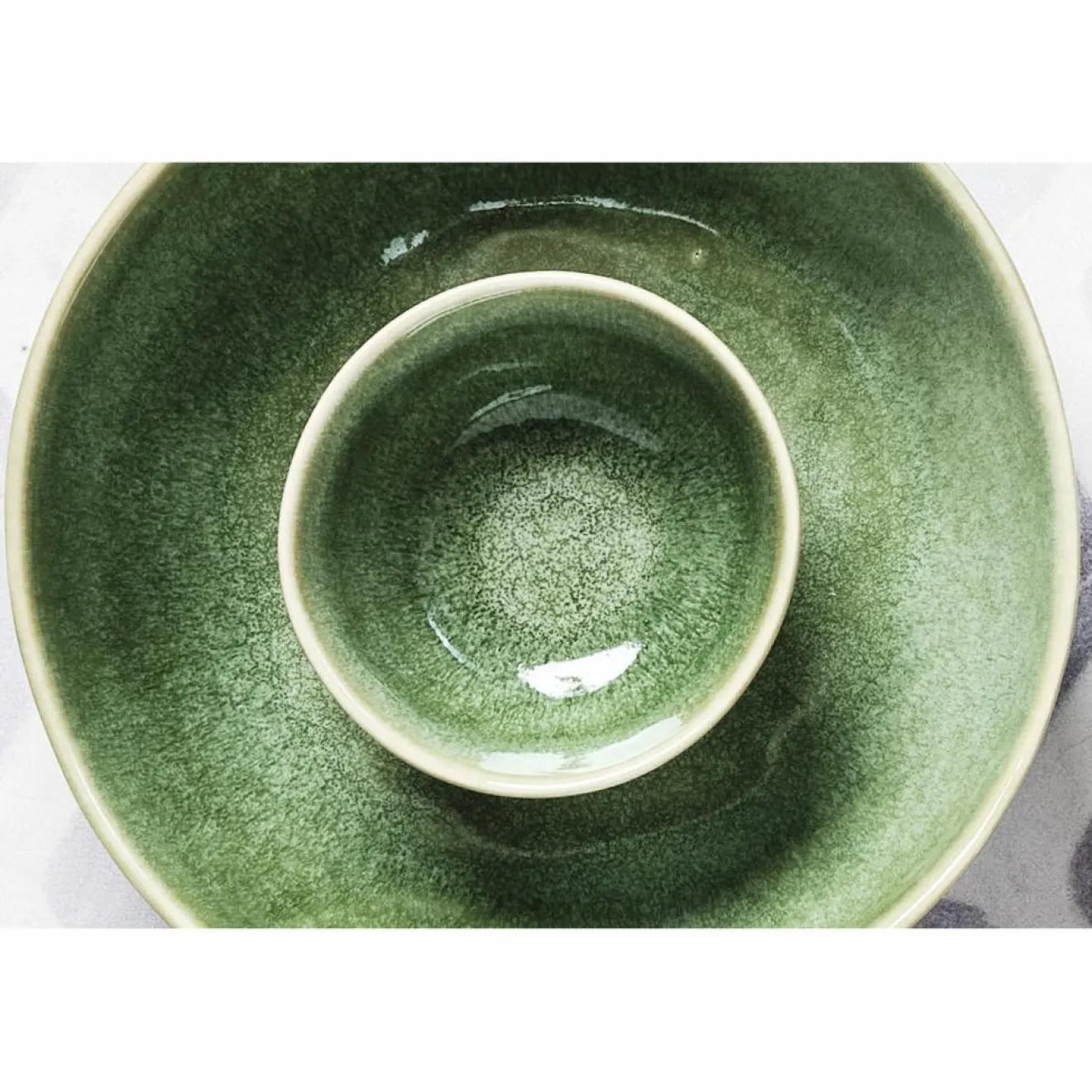 New Bjorn 6 Bols Magma verts - D.9 cm