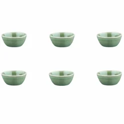 New Bjorn 6 Bols Magma verts - D.9 cm