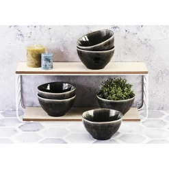 Best Bjorn 6 Bols Moon noirs - D.14.5 cm