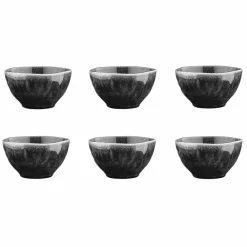 Best Bjorn 6 Bols Moon noirs - D.14.5 cm
