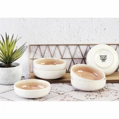 Online Bjorn 6 Bols Oxygen rose poudre/beige - D.13 cm