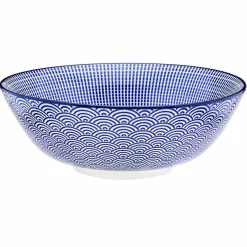 Clearance Bjorn 6 Bols Pattern Dark blue bleu foncé - D.21 cm