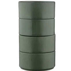 Bjorn 4 Bols Scandi vert olive - 40 cl