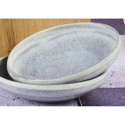 Bjorn 6 Coupelles en Grès Stone gris clair - 20 cl