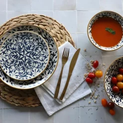 Online Novastyl 6 Coupelles Héraclée500Ml En Grès DécorBleu