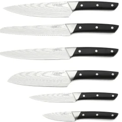 Hot Bjorn 6 Couteaux de cuisine Erling inox mat