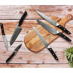 Hot Bjorn 6 Couteaux de cuisine Erling inox mat