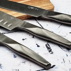 Bjorn 6 Couteaux de cuisine Larus - 6 pièces gris métal