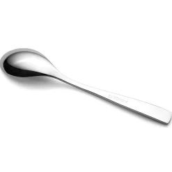 Fauchon 12 Cuillères à moka Signature argentées - 11.5 cm