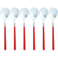 Best Menastyl 6 Cuillères de table Colorama magenta - 16.5 cm