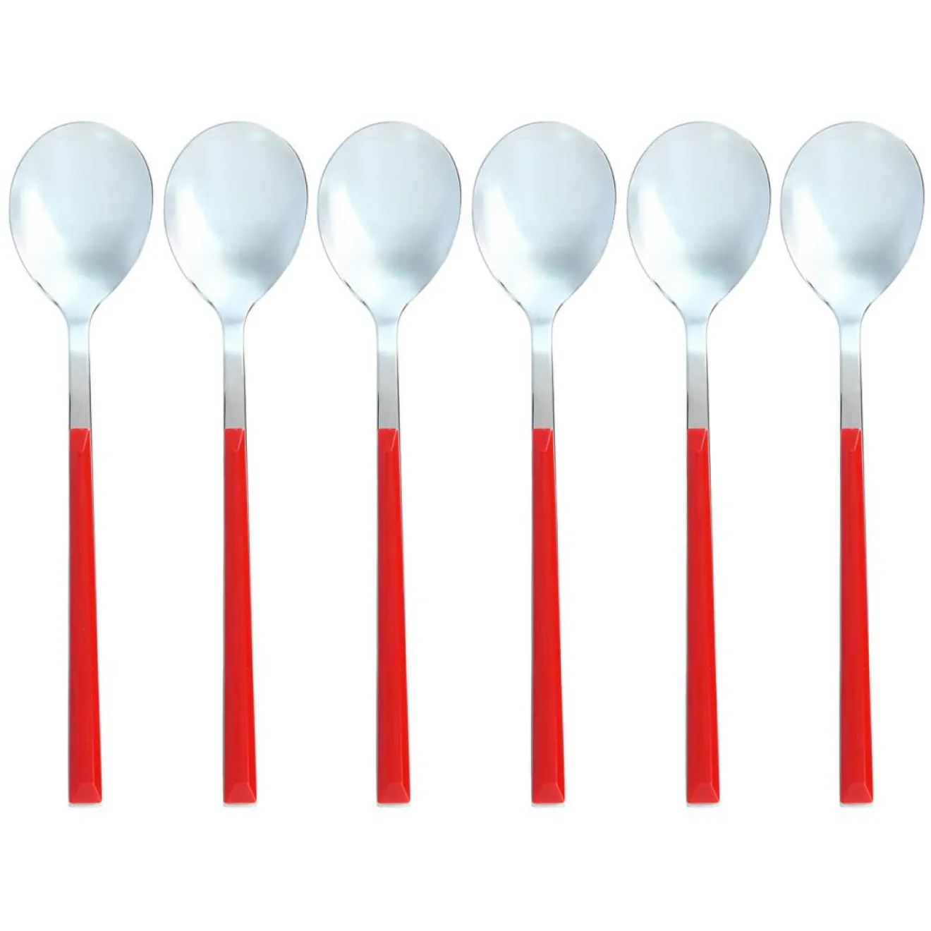 Best Menastyl 6 Cuillères de table Colorama magenta - 16.5 cm