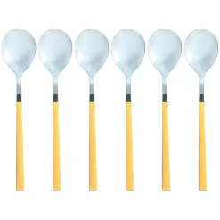 Online Menastyl 6 Cuillères de table Colorama safran -21.5 cm