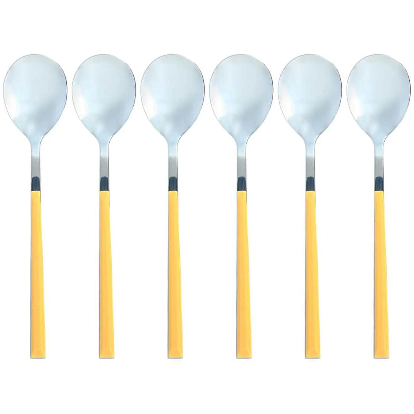 Online Menastyl 6 Cuillères de table Colorama safran -21.5 cm