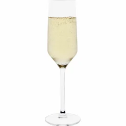 Cosy & Trendy 3 Flûtes à Champagne transparentes - 22 cl
