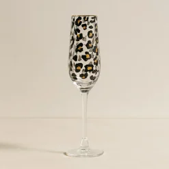 Novastyl 4 Flutes Léopard18Cl En Verre