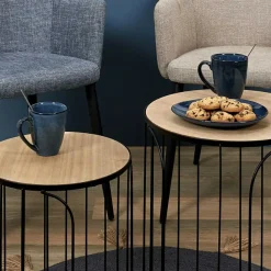 Sale Home Deco Factory 6 Mugs Au grès du temps verts - 30 cl