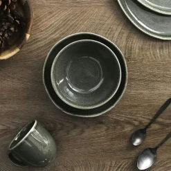 Online Home Deco Factory 4 Mugs black forest noirs - 30 cl