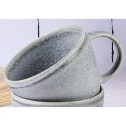 Online Bjorn 6 Mugs en Grès Stone gris clair - 25 cl