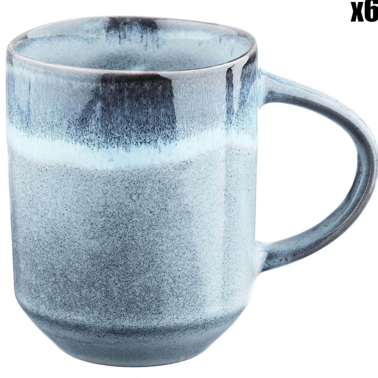 Bjorn 6 Mugs Genesis bleus - 40 cl