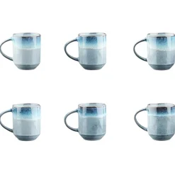 Bjorn 6 Mugs Genesis bleus - 40 cl