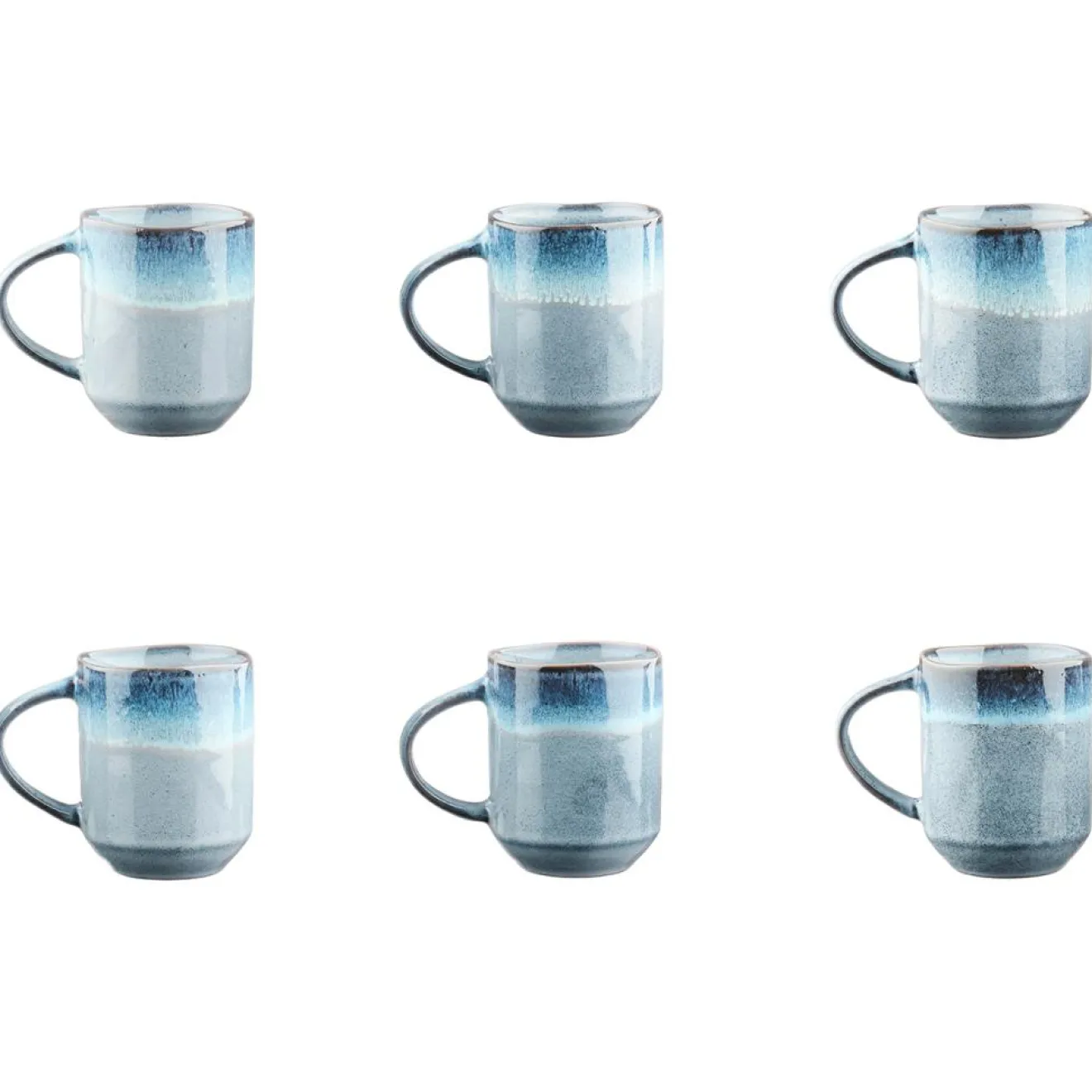 Bjorn 6 Mugs Genesis bleus - 40 cl