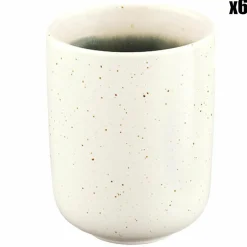 Sale Bjorn 6 Mugs Oxygen gris/vert bouteille/beige - 30 cl
