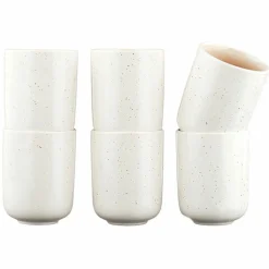 Bjorn 6 Mugs Oxygen rose poudre/beige - 30 cl