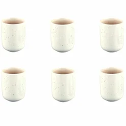 Bjorn 6 Mugs Oxygen rose poudre/beige - 30 cl